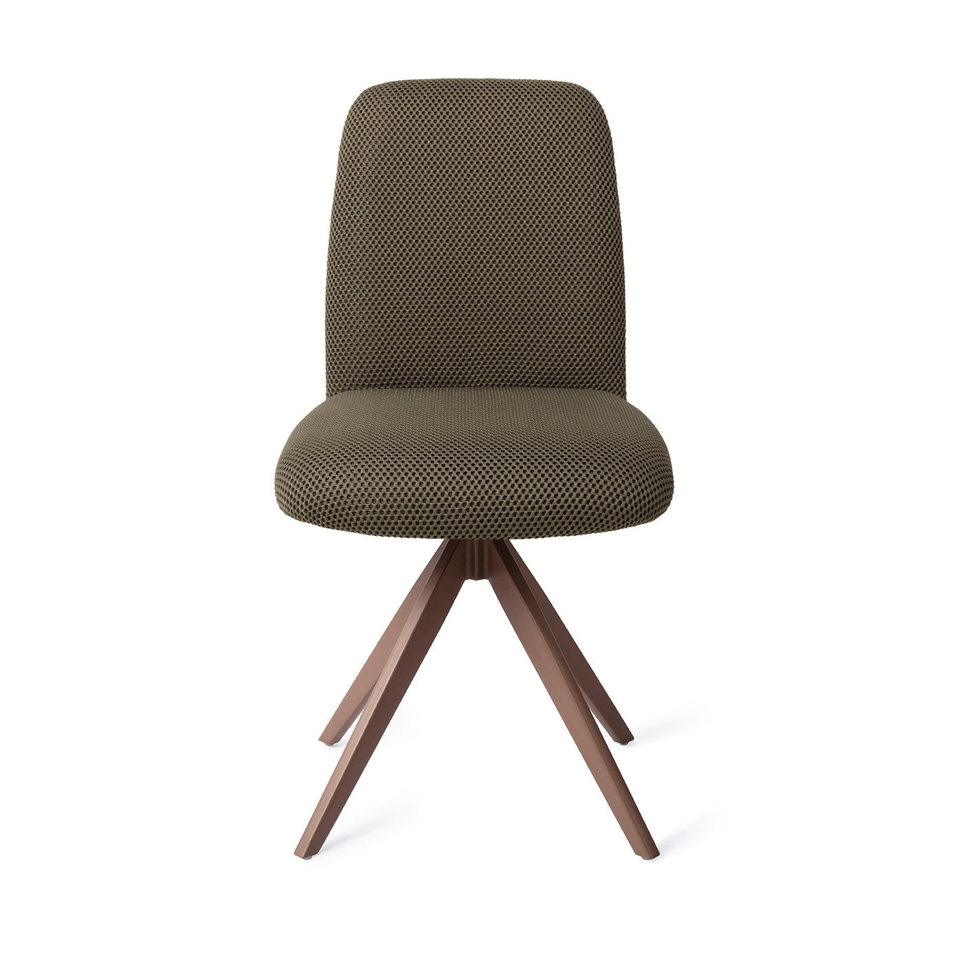 Jesper Home Taiwa Jungle Jewel Eetkamerstoel - Turn Brown - KwaliteitWonen.nl