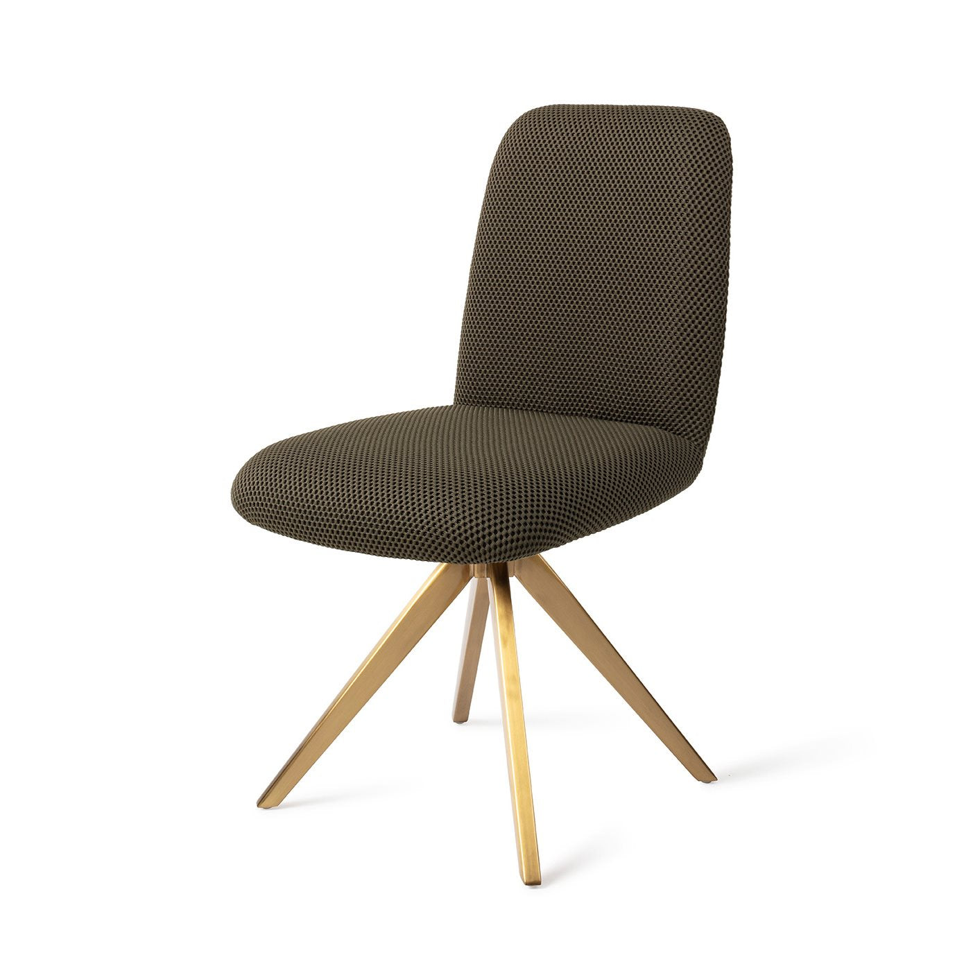 Jesper Home Taiwa Jungle Jewel Eetkamerstoel - Turn Gold - KwaliteitWonen.nl
