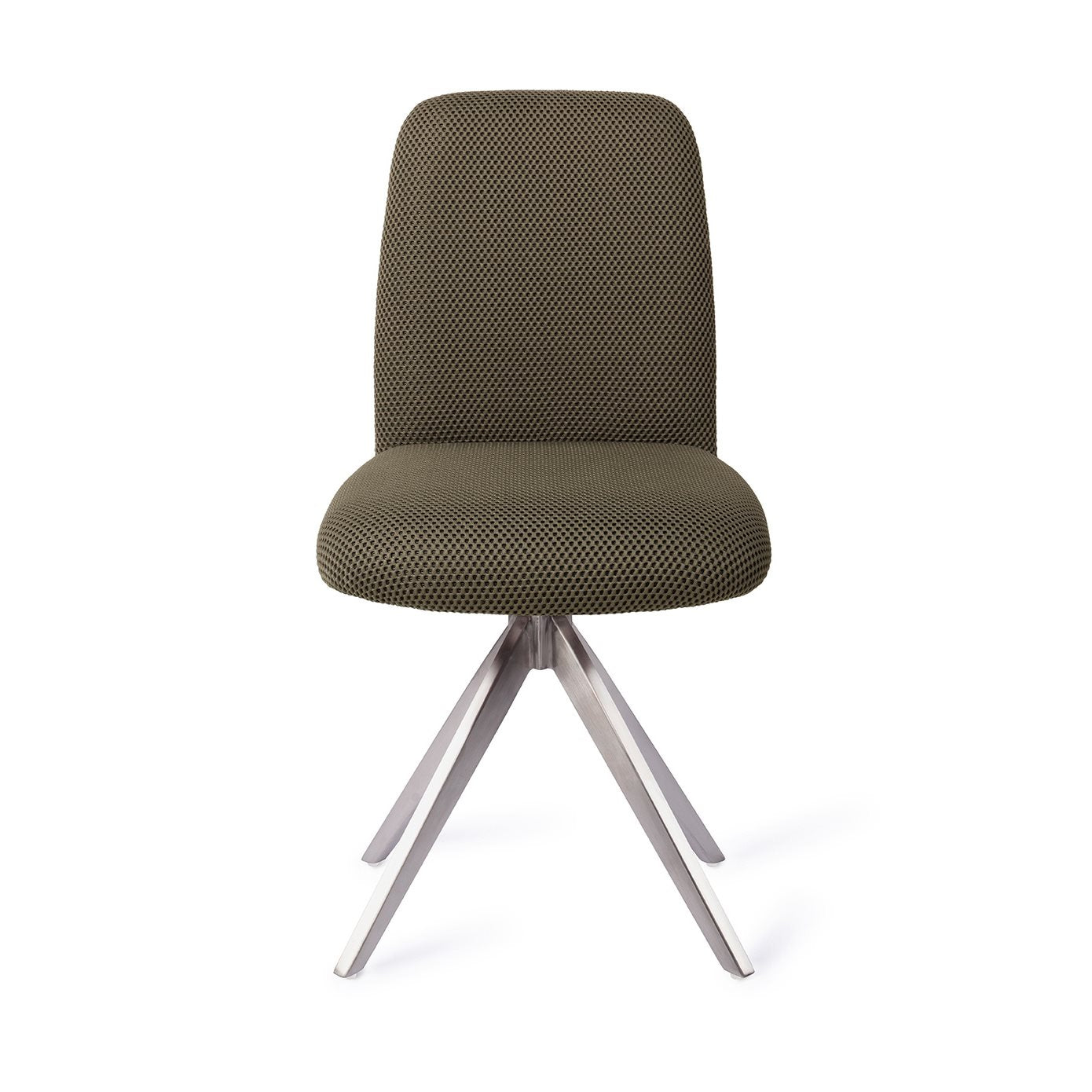 Jesper Home Taiwa Jungle Jewel Eetkamerstoel - Turn Steel - KwaliteitWonen.nl