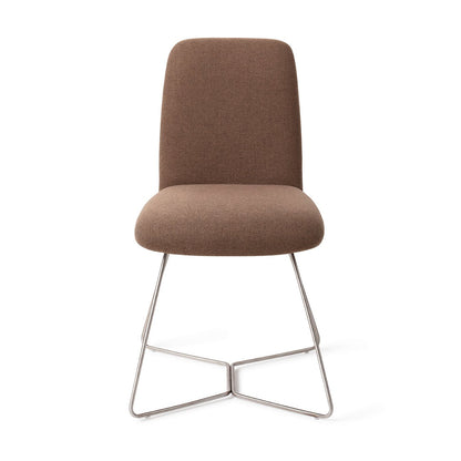 Jesper Home Taiwa Rustic Rye Eetkamerstoel - Beehive Steel - KwaliteitWonen.nl