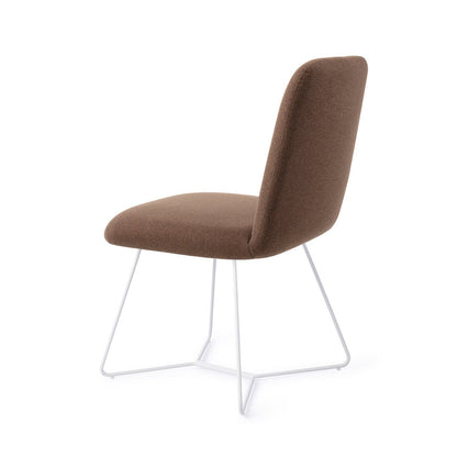 Jesper Home Taiwa Rustic Rye Eetkamerstoel - Beehive White - KwaliteitWonen.nl