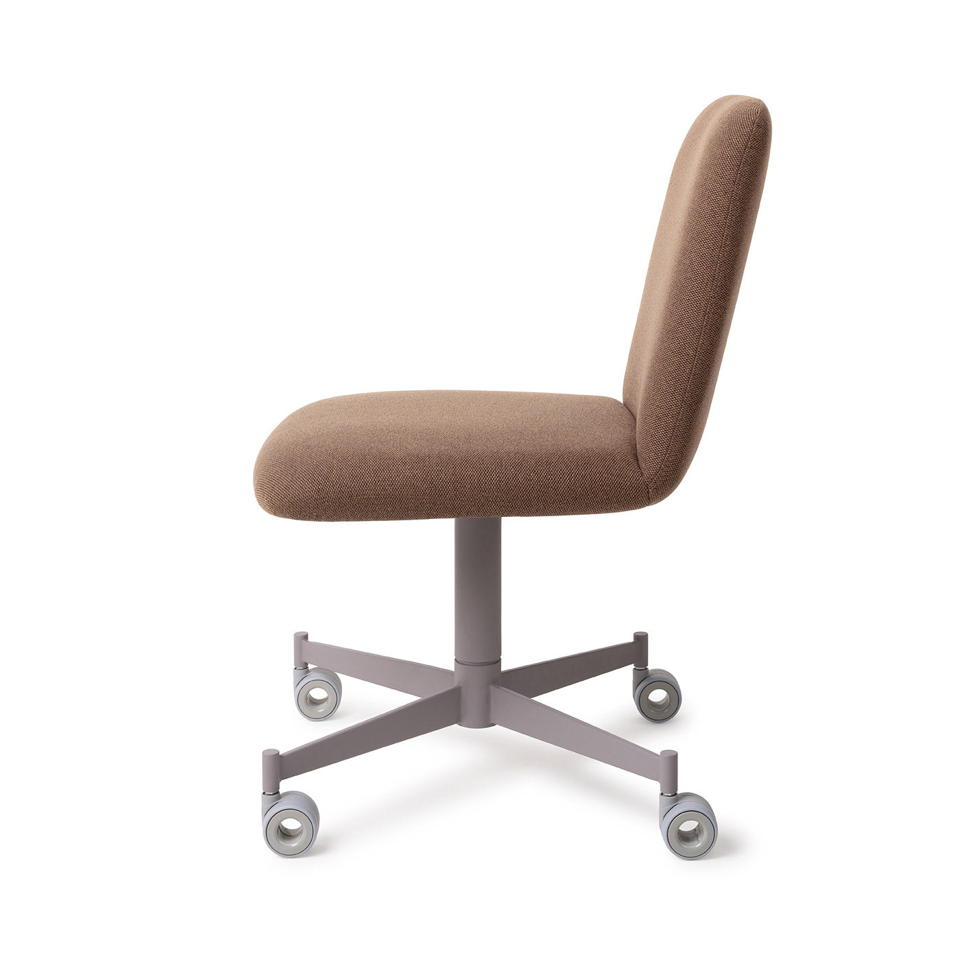 Jesper Home Taiwa Rustic Rye Eetkamerstoel - Caster Grey - KwaliteitWonen.nl