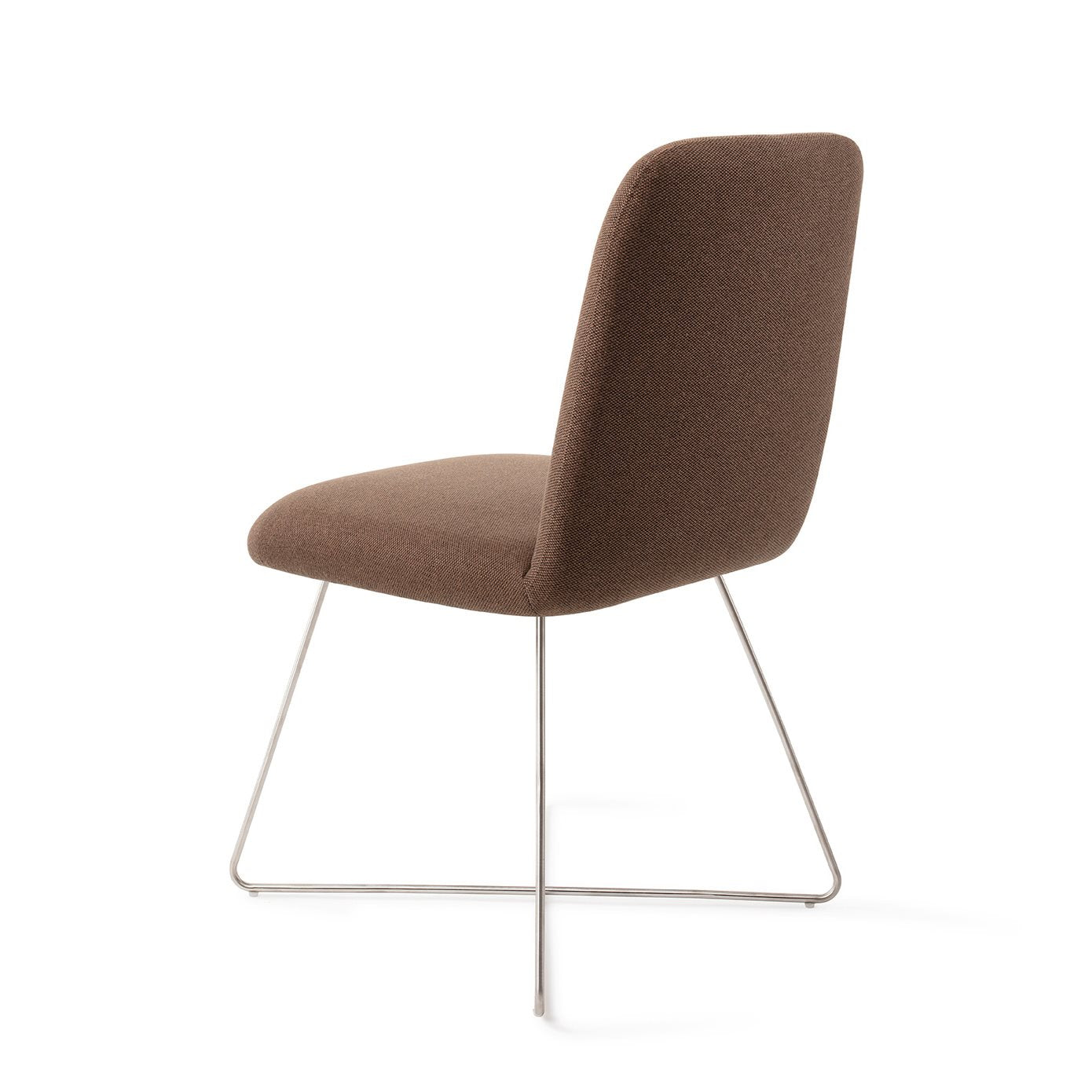 Jesper Home Taiwa Rustic Rye Eetkamerstoel - Cross Steel - KwaliteitWonen.nl