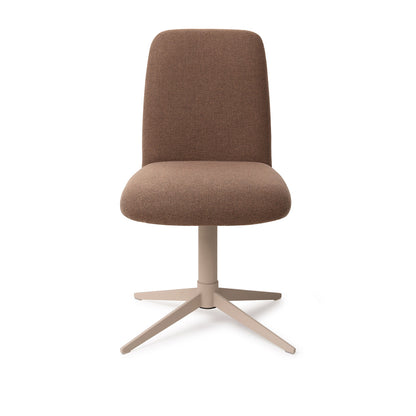 Jesper Home Taiwa Rustic Rye Eetkamerstoel - Quad Beige - KwaliteitWonen.nl