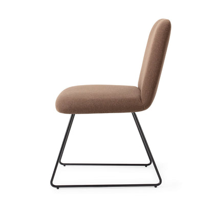 Jesper Home Taiwa Rustic Rye Eetkamerstoel - Slide Black - KwaliteitWonen.nl