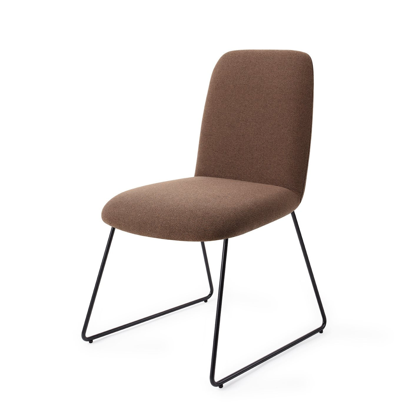 Jesper Home Taiwa Rustic Rye Eetkamerstoel - Slide Black - KwaliteitWonen.nl