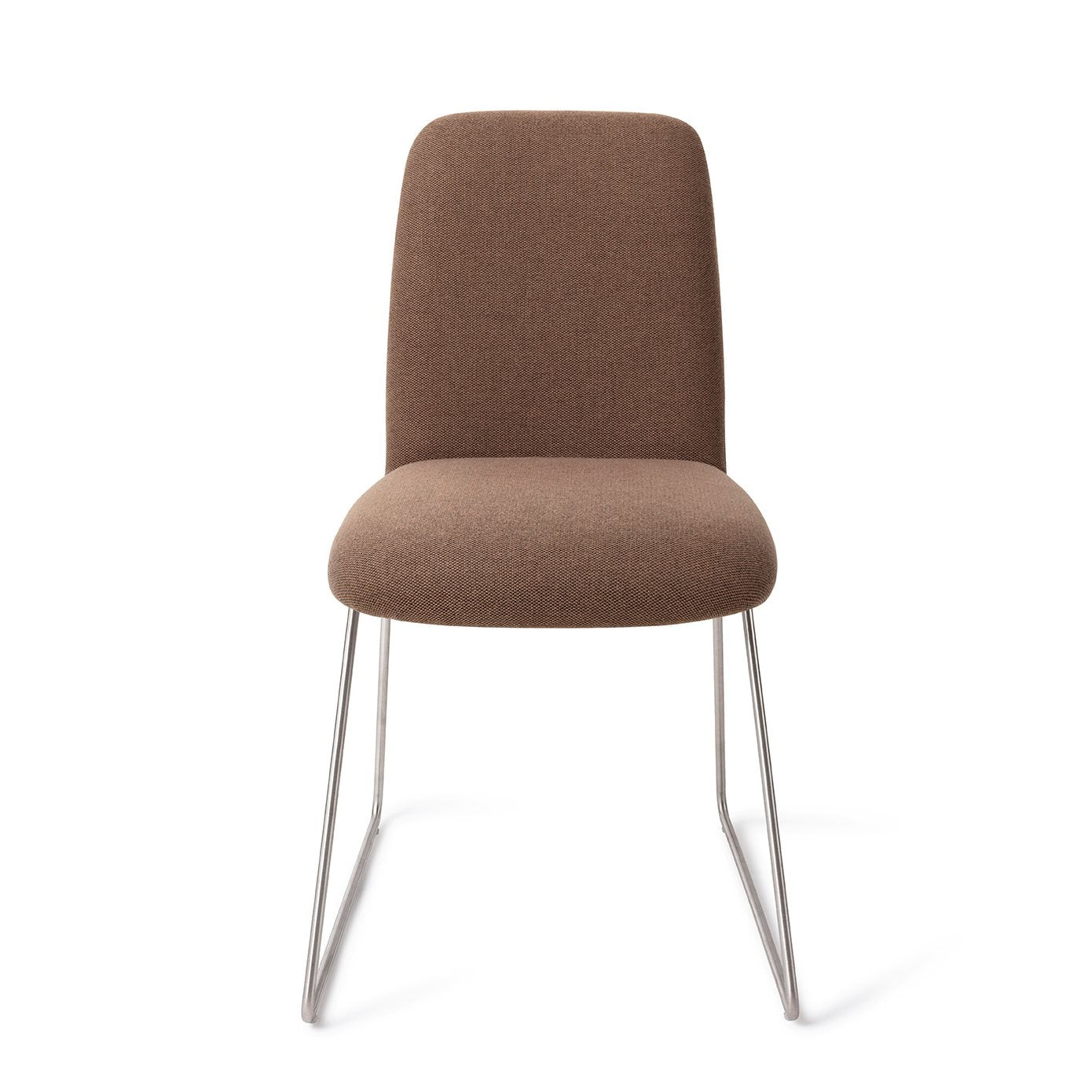 Jesper Home Taiwa Rustic Rye Eetkamerstoel - Slide Steel - KwaliteitWonen.nl