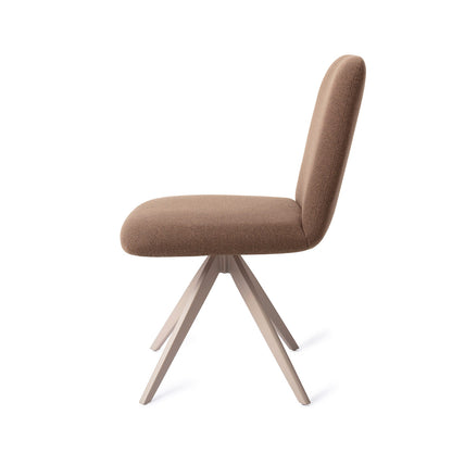 Jesper Home Taiwa Rustic Rye Eetkamerstoel - Turn Beige - KwaliteitWonen.nl