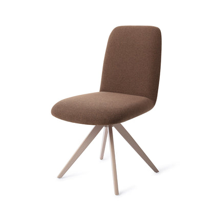 Jesper Home Taiwa Rustic Rye Eetkamerstoel - Turn Beige - KwaliteitWonen.nl