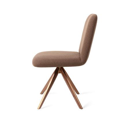 Jesper Home Taiwa Rustic Rye Eetkamerstoel - Turn Rose - KwaliteitWonen.nl