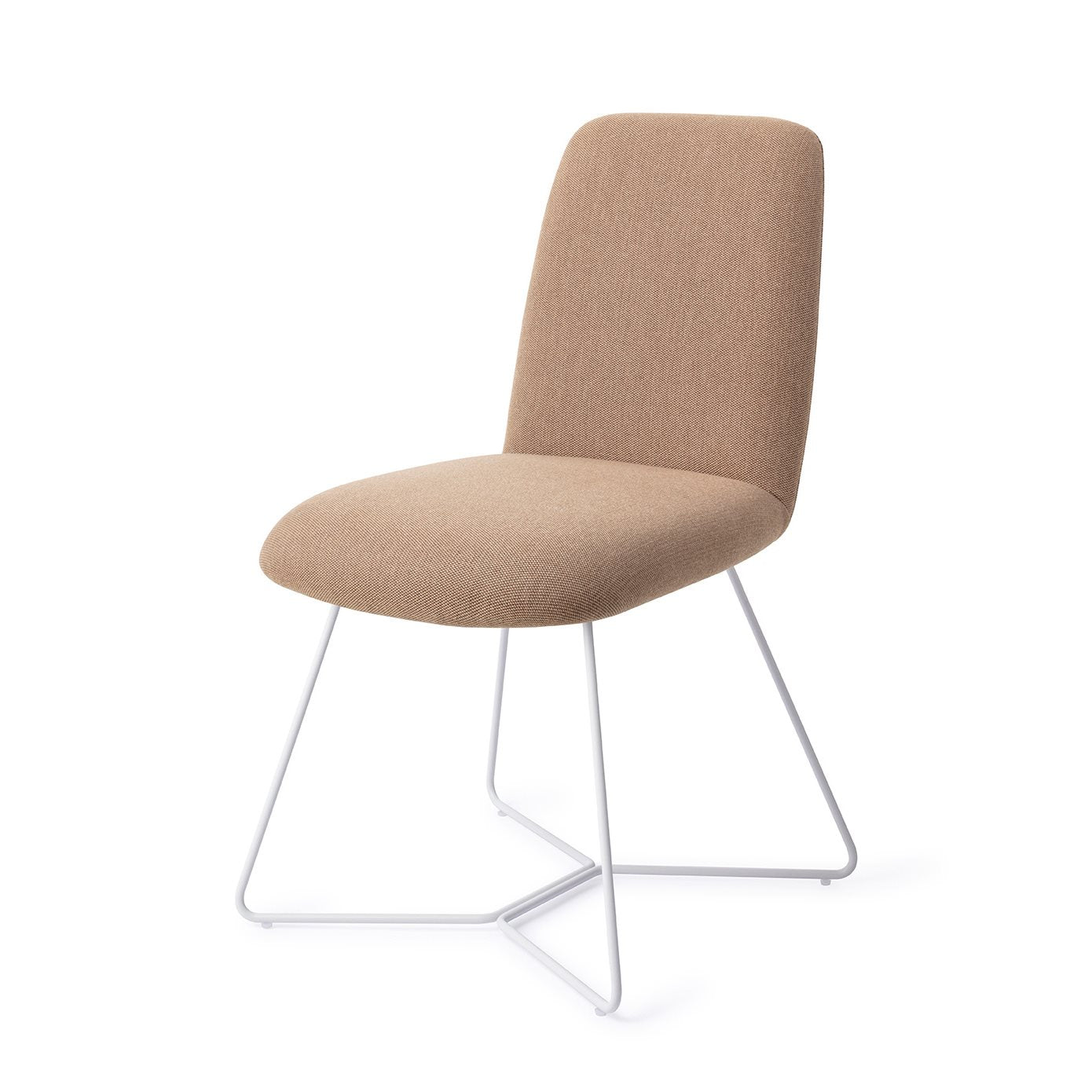 Jesper Home Taiwa Whisper Wheat Eetkamerstoel - Beehive White - KwaliteitWonen.nl