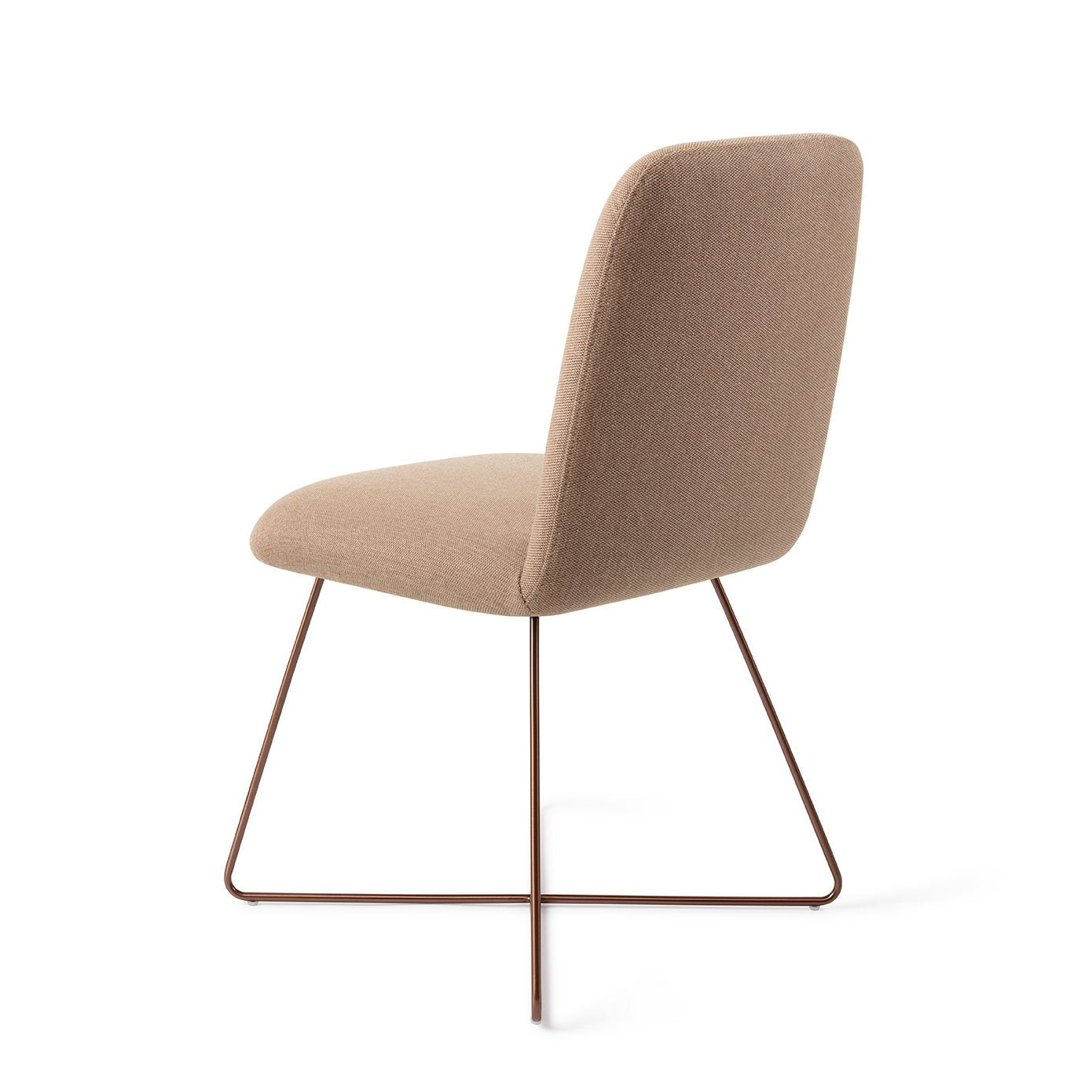 Jesper Home Taiwa Whisper Wheat Eetkamerstoel - Cross Rose - KwaliteitWonen.nl
