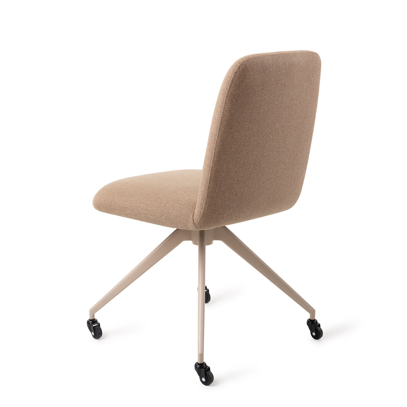 Jesper Home Taiwa Whisper Wheat Eetkamerstoel - Glide Beige - KwaliteitWonen.nl