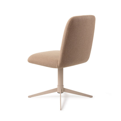 Jesper Home Taiwa Whisper Wheat Eetkamerstoel - Quad Beige - KwaliteitWonen.nl