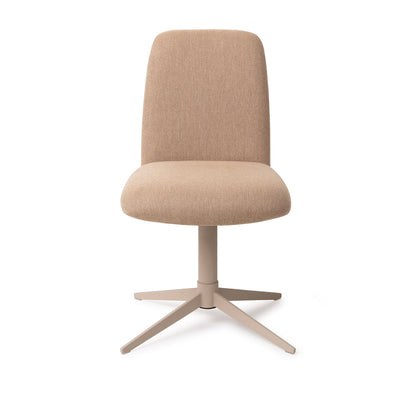 Jesper Home Taiwa Whisper Wheat Eetkamerstoel - Quad Beige - KwaliteitWonen.nl