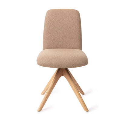 Jesper Home Taiwa Whisper Wheat Eetkamerstoel - Revolve Oak Natural - KwaliteitWonen.nl