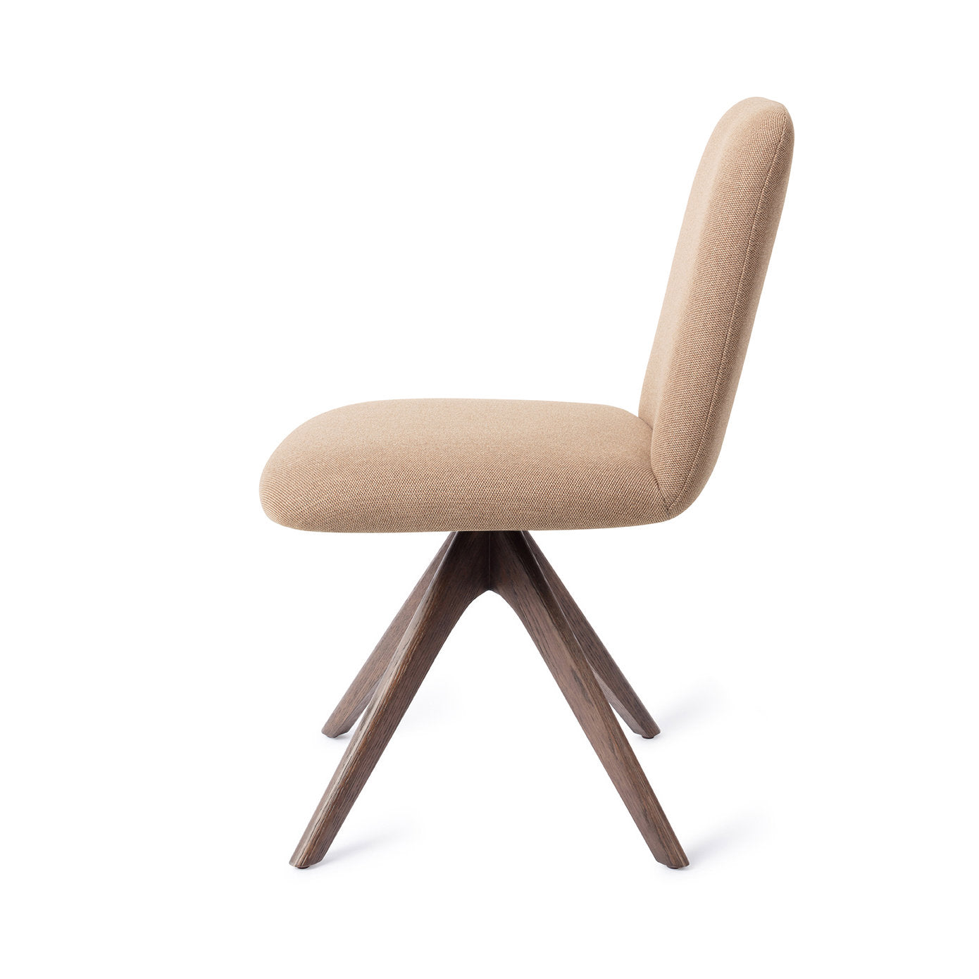 Jesper Home Taiwa Whisper Wheat Eetkamerstoel - Revolve Oak Walnut - KwaliteitWonen.nl