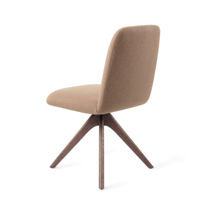 Jesper Home Taiwa Whisper Wheat Eetkamerstoel - Revolve Oak Walnut - KwaliteitWonen.nl