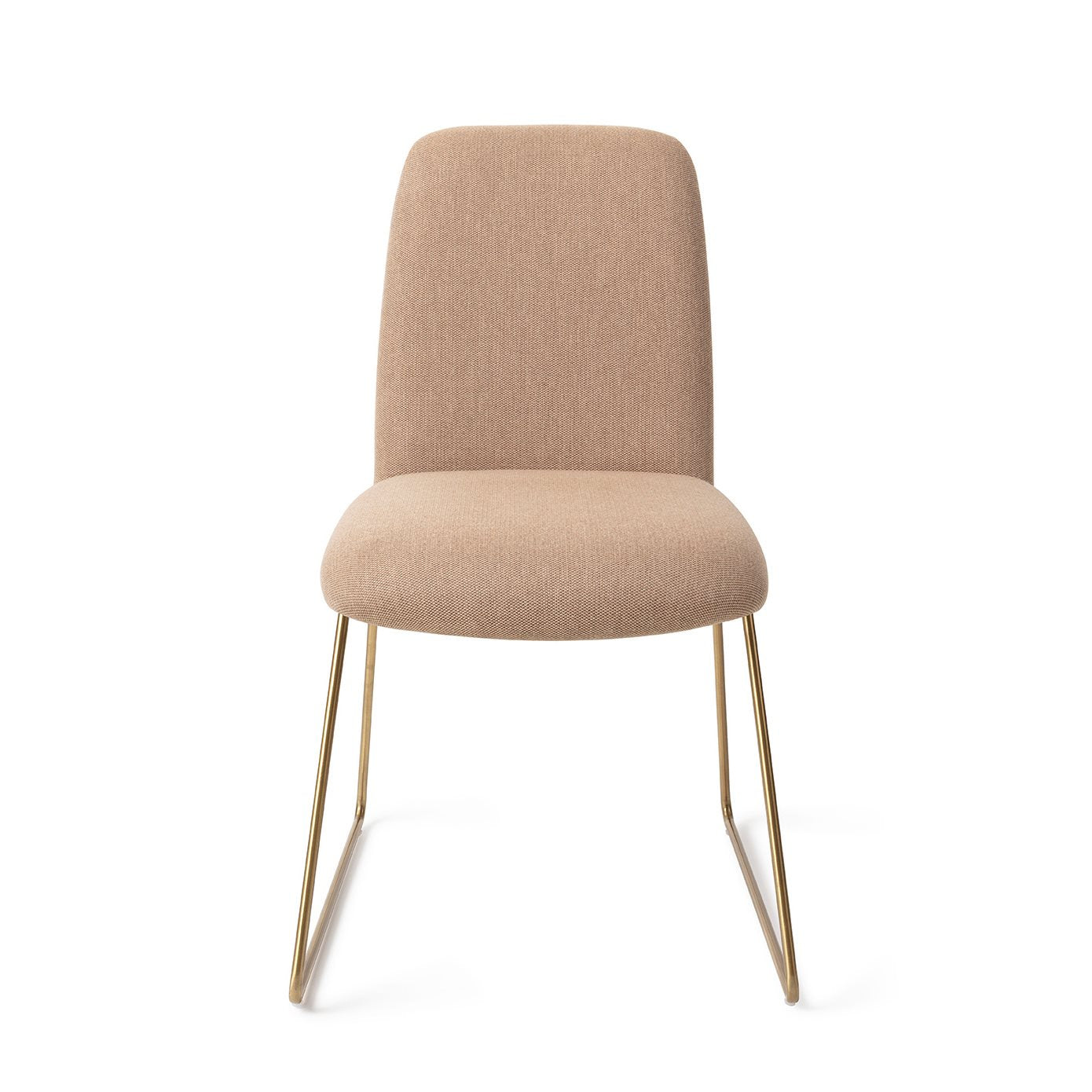 Jesper Home Taiwa Whisper Wheat Eetkamerstoel - Slide Gold - KwaliteitWonen.nl