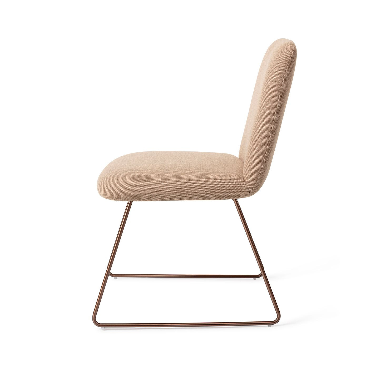 Jesper Home Taiwa Whisper Wheat Eetkamerstoel - Slide Rose - KwaliteitWonen.nl