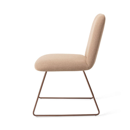 Jesper Home Taiwa Whisper Wheat Eetkamerstoel - Slide Rose - KwaliteitWonen.nl