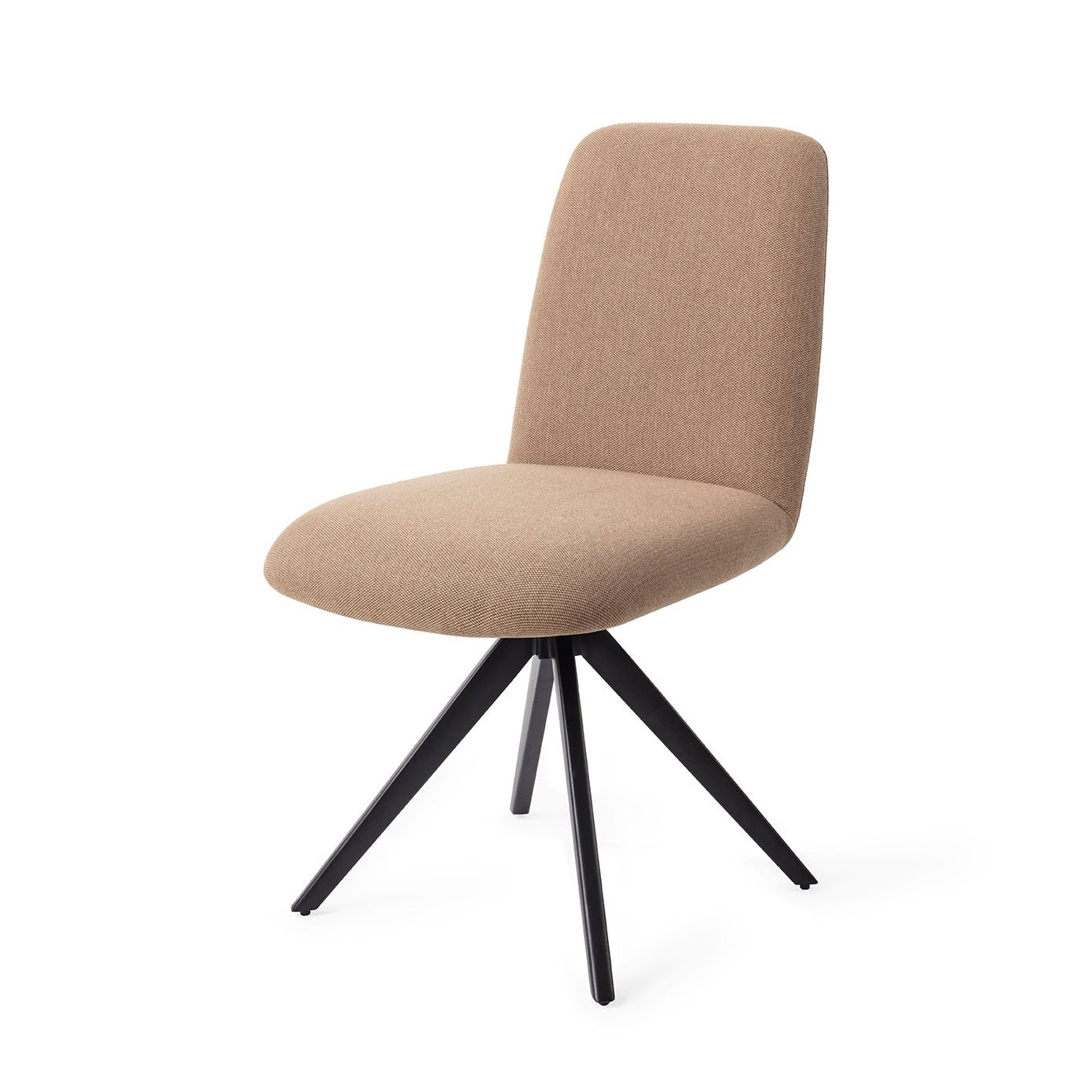 Jesper Home Taiwa Whisper Wheat Eetkamerstoel - Turn Black - KwaliteitWonen.nl