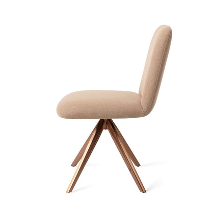 Jesper Home Taiwa Whisper Wheat Eetkamerstoel - Turn Rose - KwaliteitWonen.nl