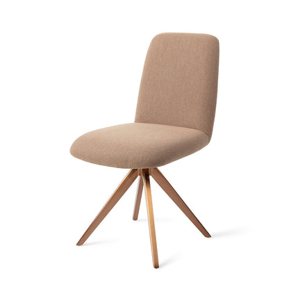 Jesper Home Taiwa Whisper Wheat Eetkamerstoel - Turn Rose - KwaliteitWonen.nl
