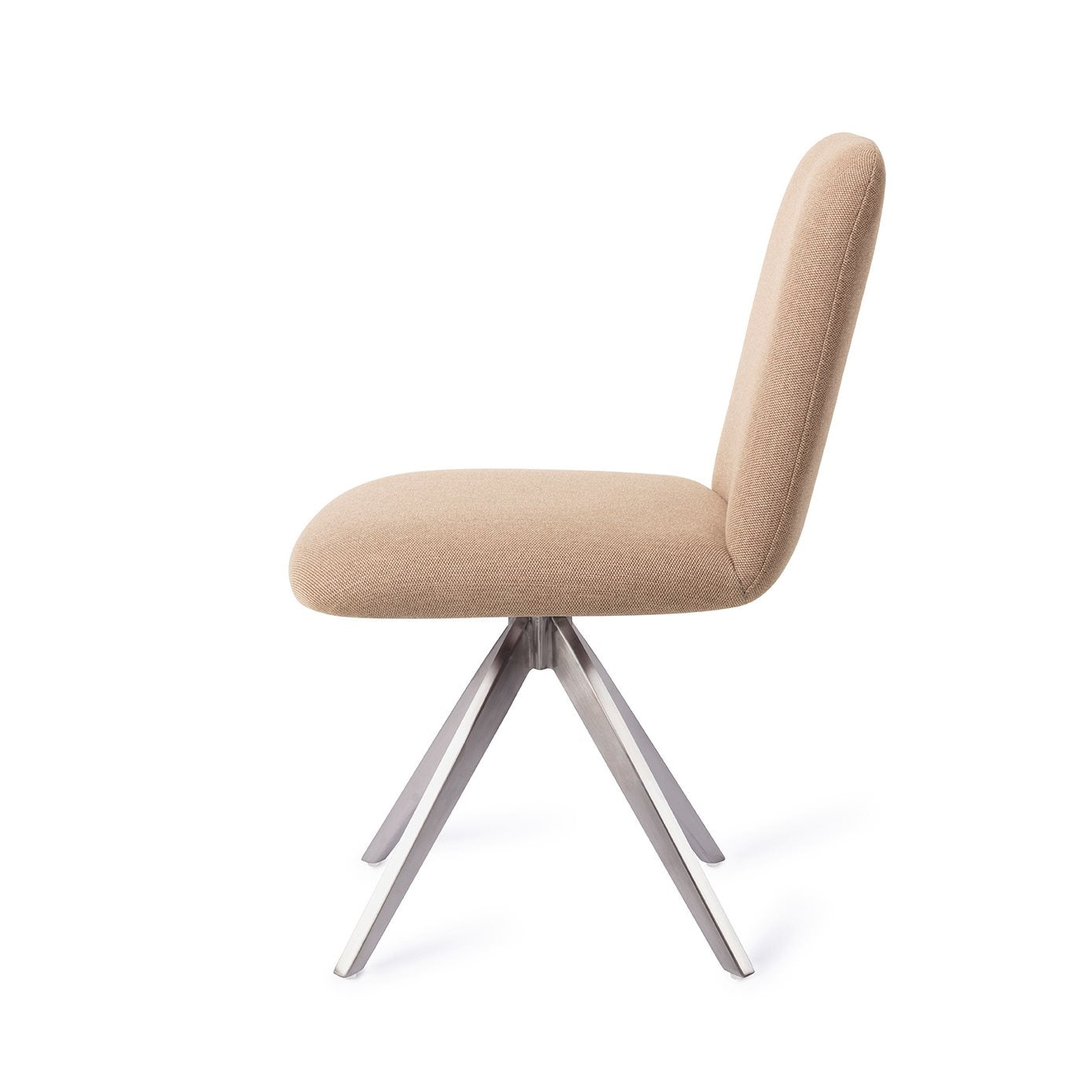 Jesper Home Taiwa Whisper Wheat Eetkamerstoel - Turn Steel - KwaliteitWonen.nl