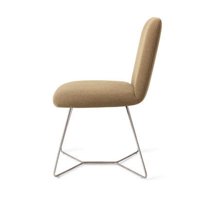 Jesper Home Taiwa Willow Eetkamerstoel - Beehive Steel - KwaliteitWonen.nl
