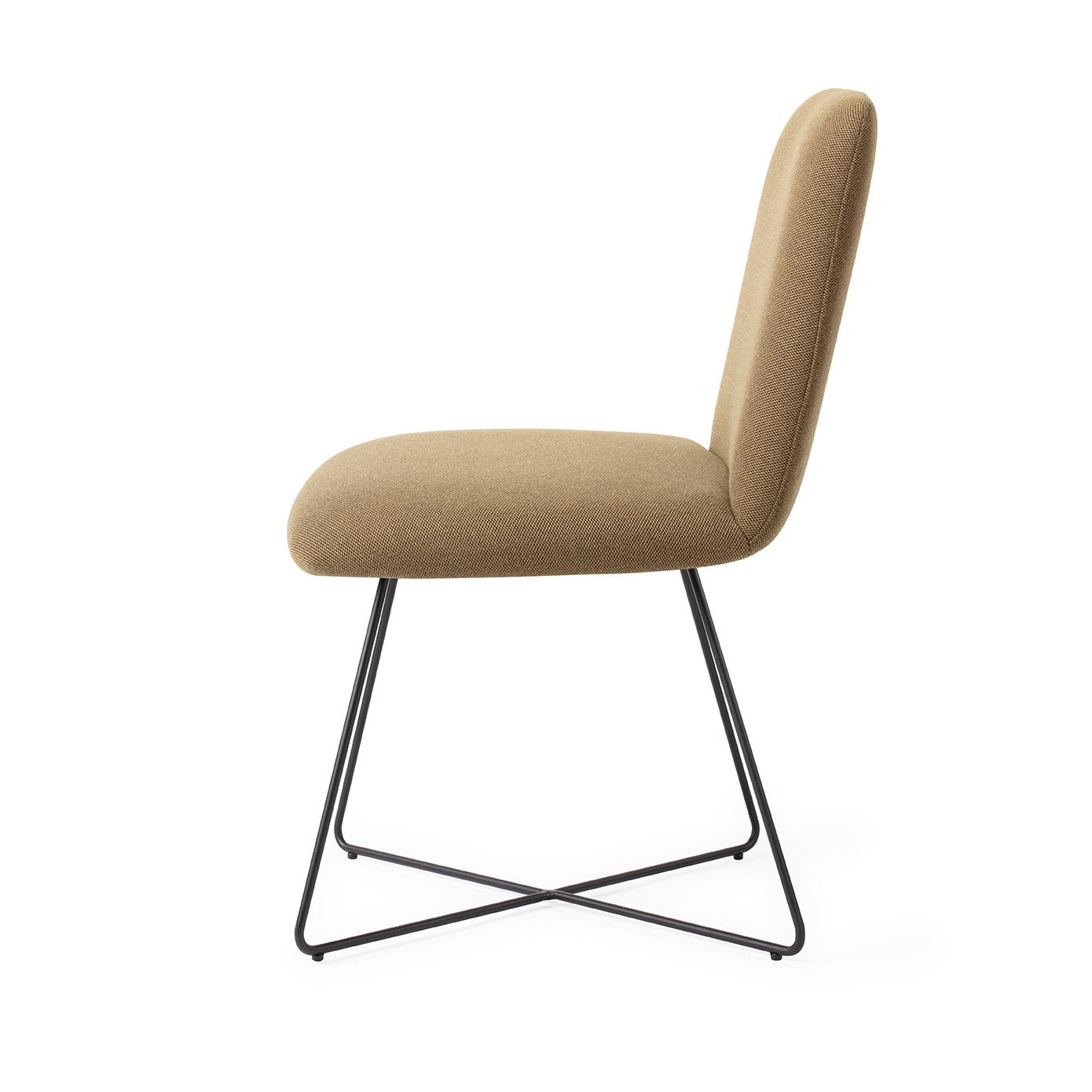 Jesper Home Taiwa Willow Eetkamerstoel - Cross Black - KwaliteitWonen.nl