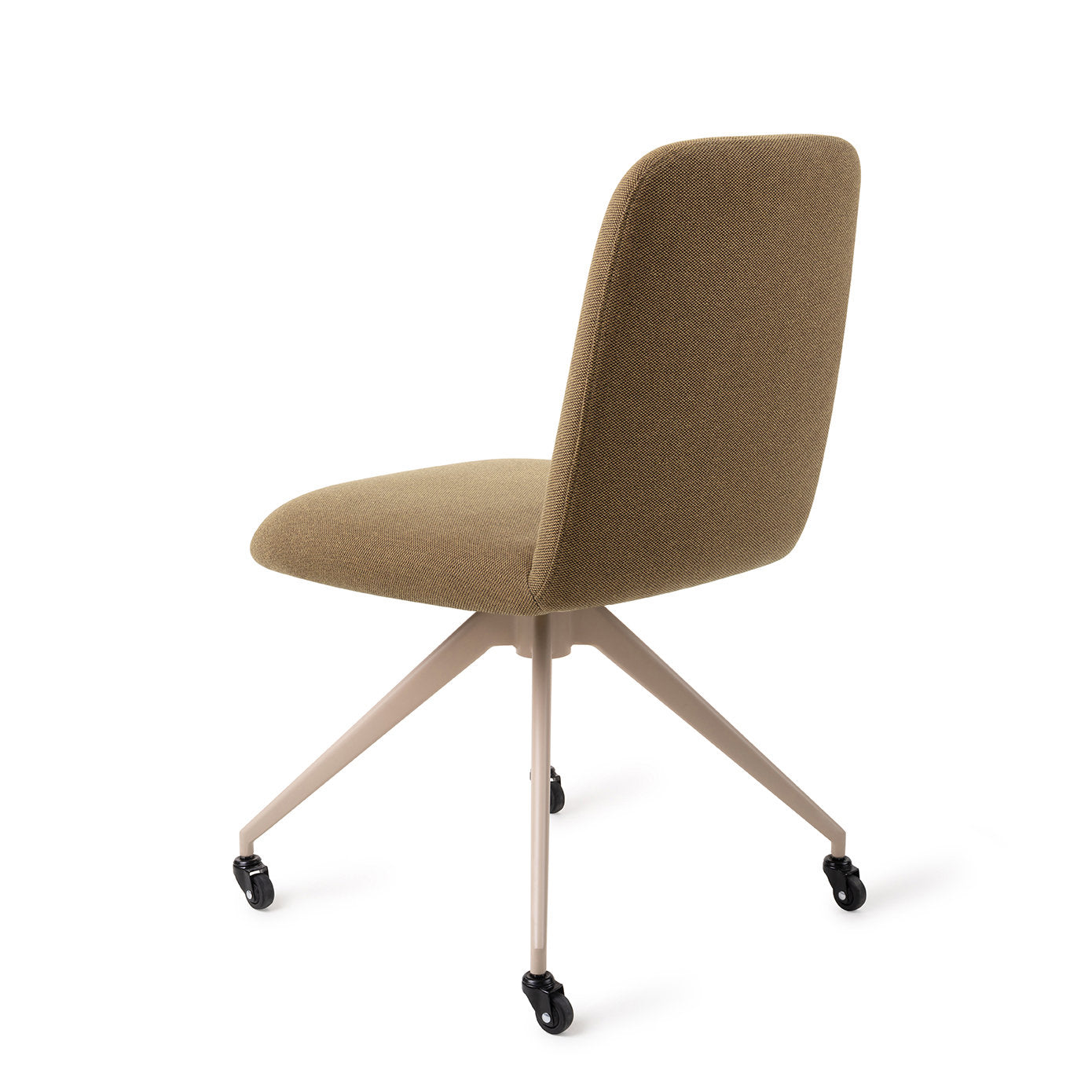 Jesper Home Taiwa Willow Eetkamerstoel - Glide Beige - KwaliteitWonen.nl