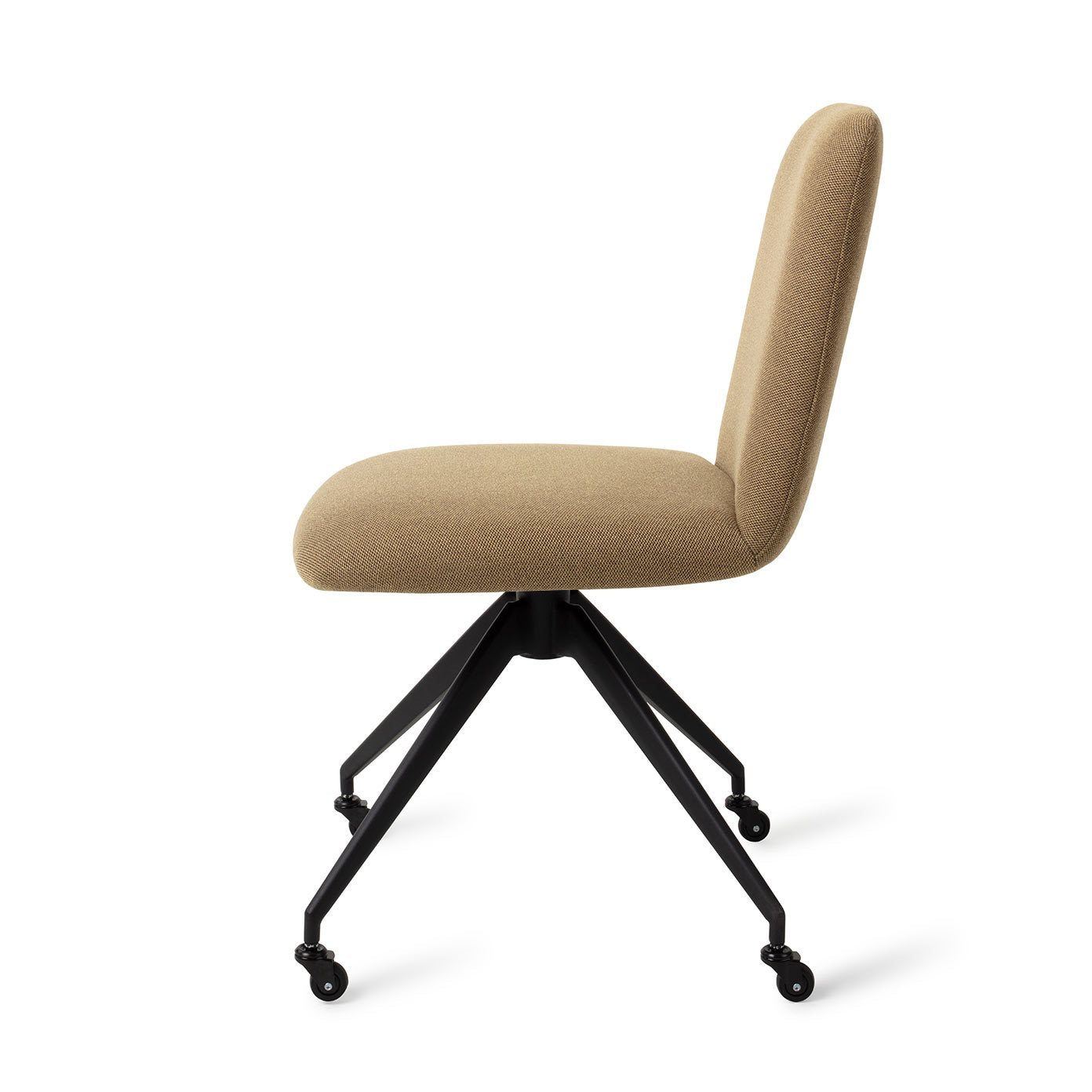 Jesper Home Taiwa Willow Eetkamerstoel - Glide Black - KwaliteitWonen.nl