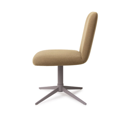 Jesper Home Taiwa Willow Eetkamerstoel - Quad Grey - KwaliteitWonen.nl