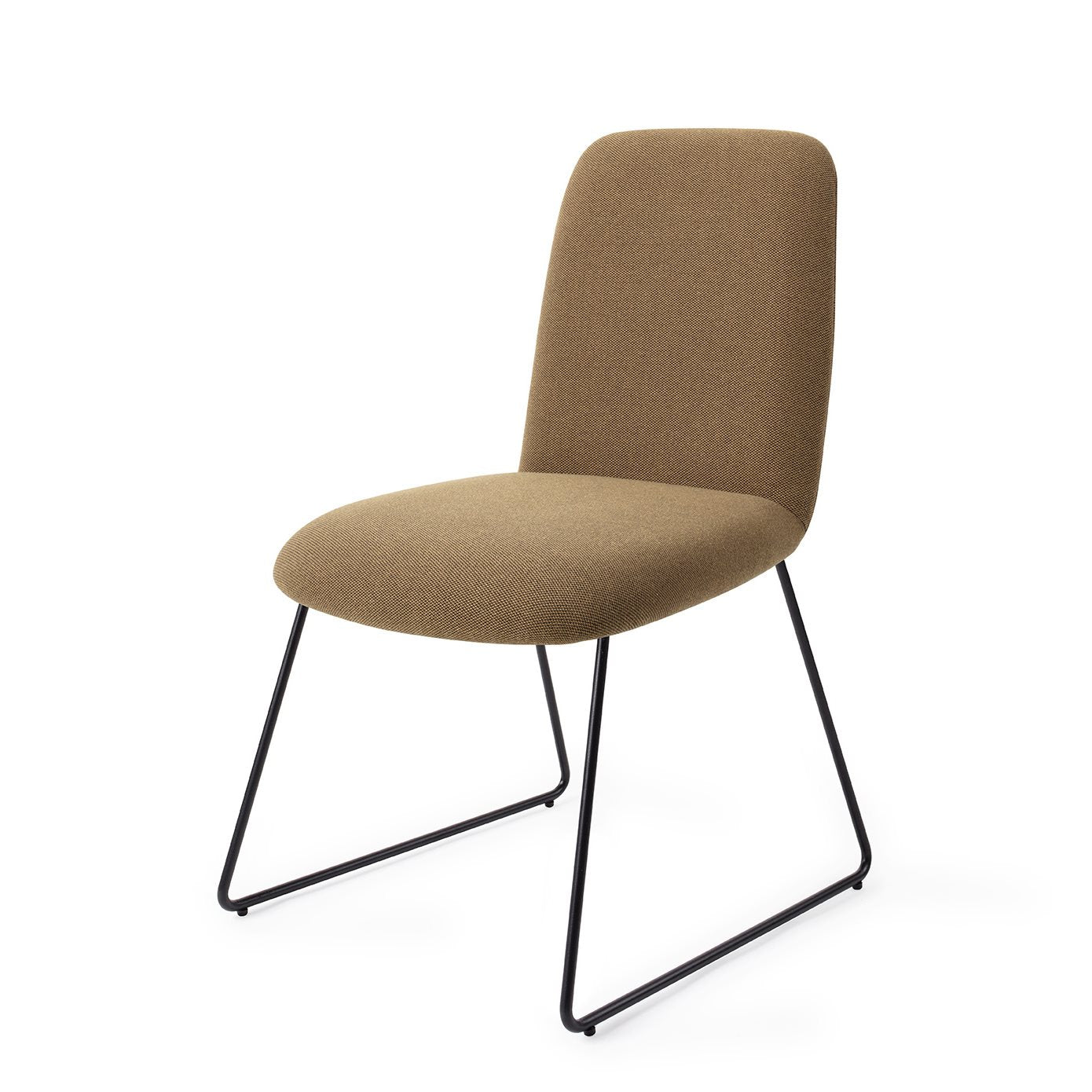 Jesper Home Taiwa Willow Eetkamerstoel - Slide Black - KwaliteitWonen.nl