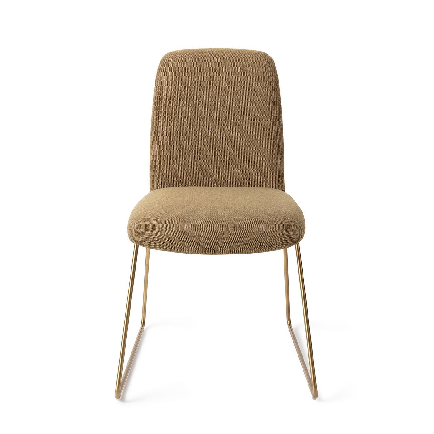 Jesper Home Taiwa Willow Eetkamerstoel - Slide Gold - KwaliteitWonen.nl