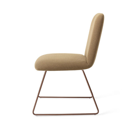 Jesper Home Taiwa Willow Eetkamerstoel - Slide Rose - KwaliteitWonen.nl