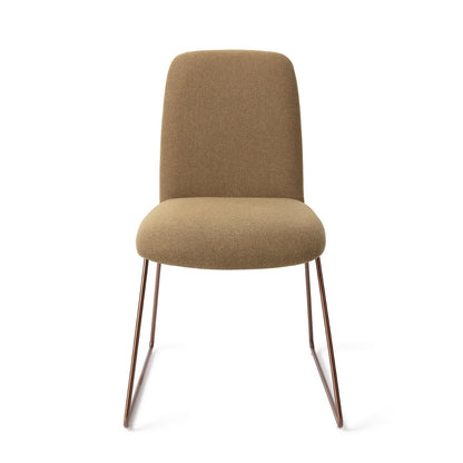 Jesper Home Taiwa Willow Eetkamerstoel - Slide Rose - KwaliteitWonen.nl