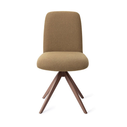Jesper Home Taiwa Willow Eetkamerstoel - Turn Brown - KwaliteitWonen.nl