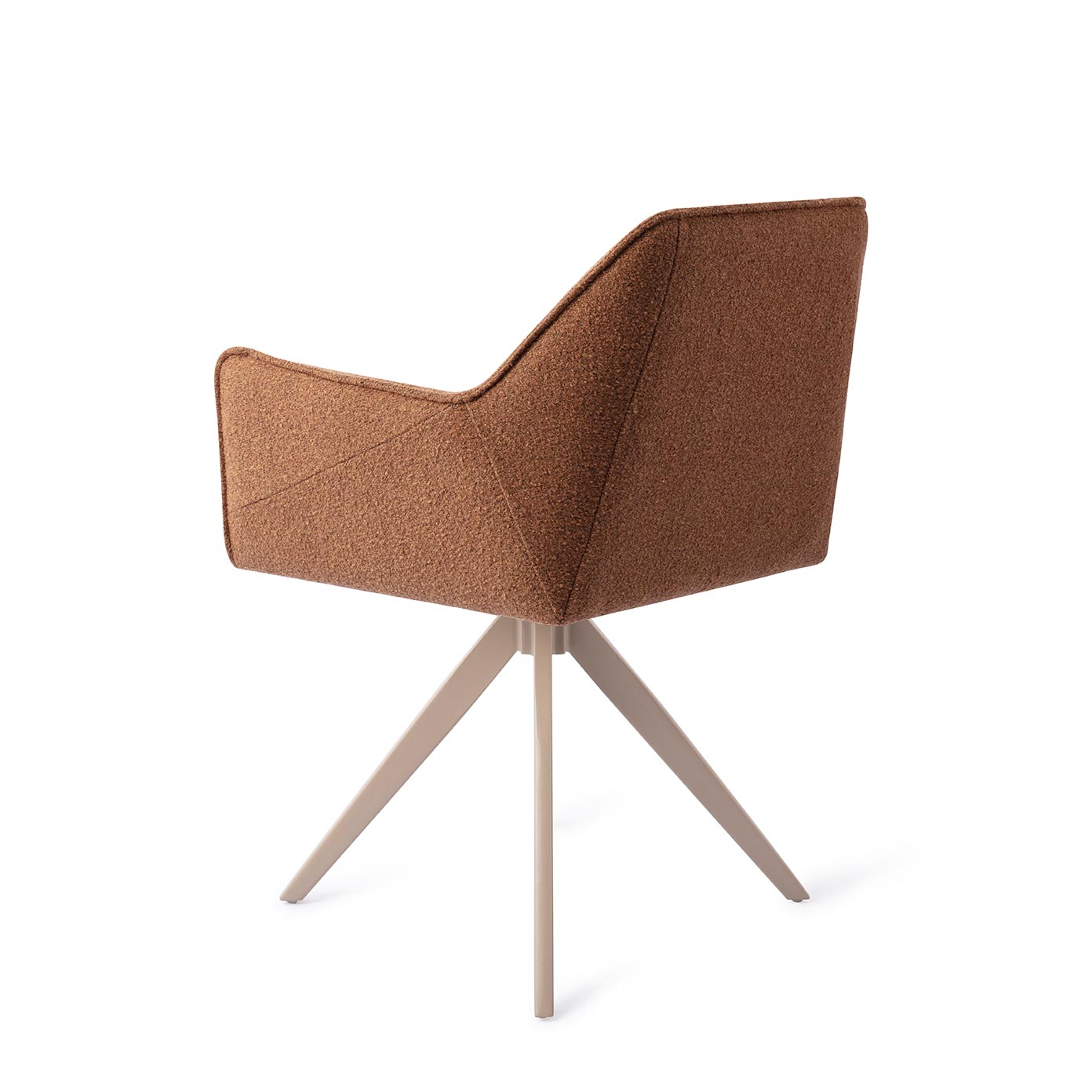 Jesper Home Tome Cinnamon Bun Eetkamerstoel - Turn Beige - KwaliteitWonen.nl