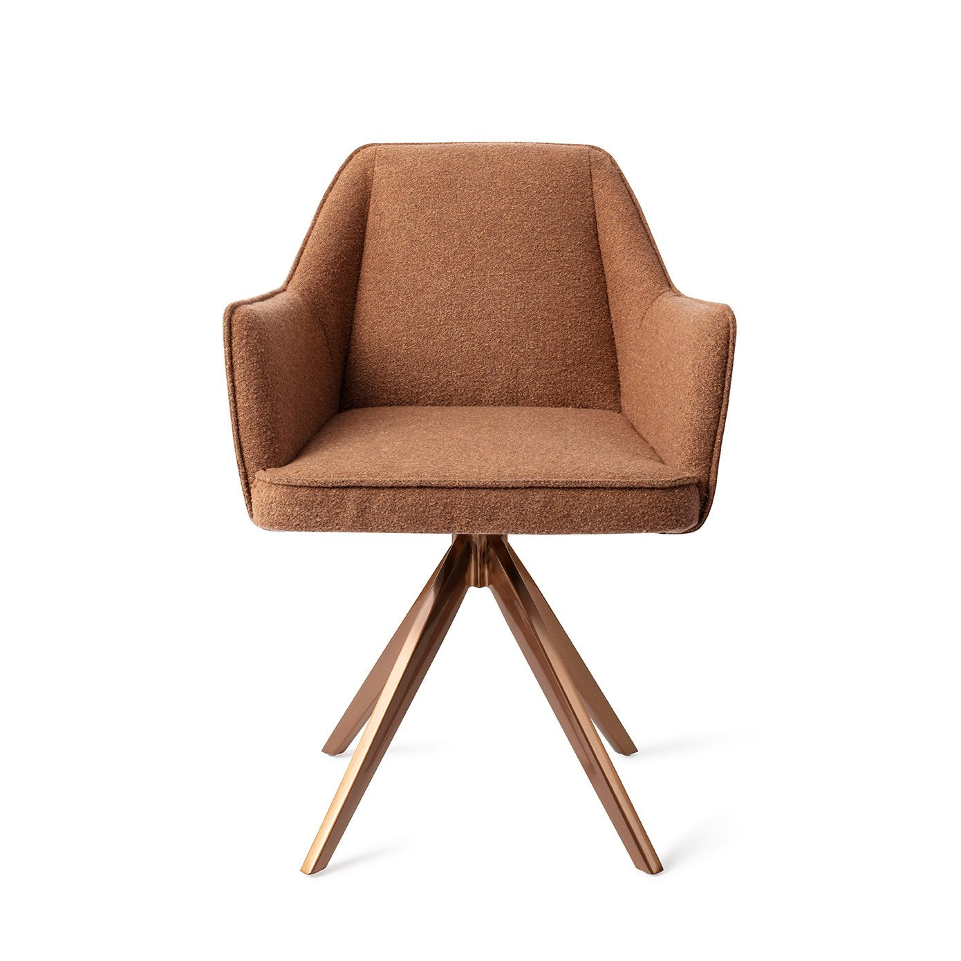 Jesper Home Tome Cinnamon Bun Eetkamerstoel - Turn Rose-Kwaliteitwonen.nl