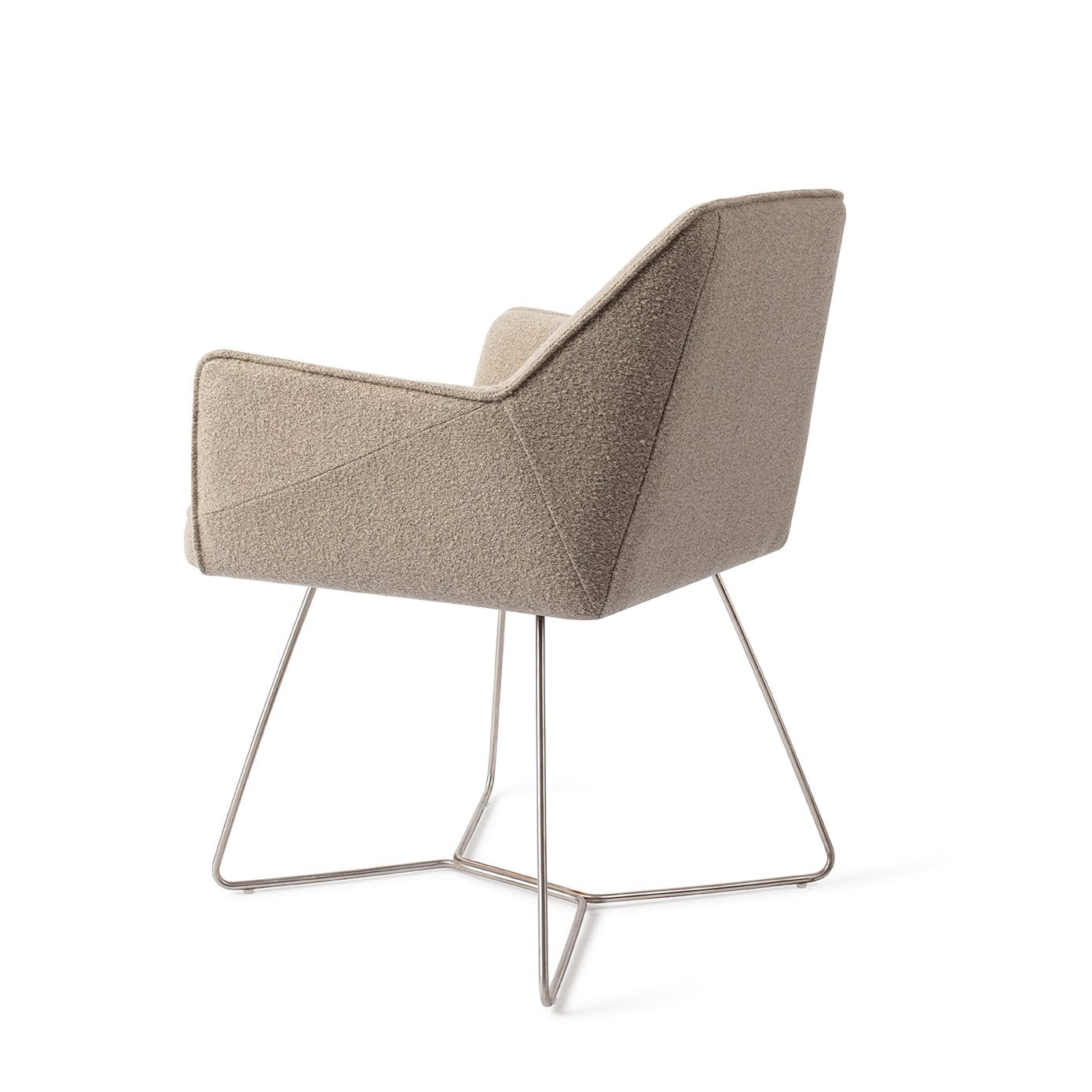 Jesper Home Tome Great Greige Eetkamerstoel - Beehive Steel - KwaliteitWonen.nl