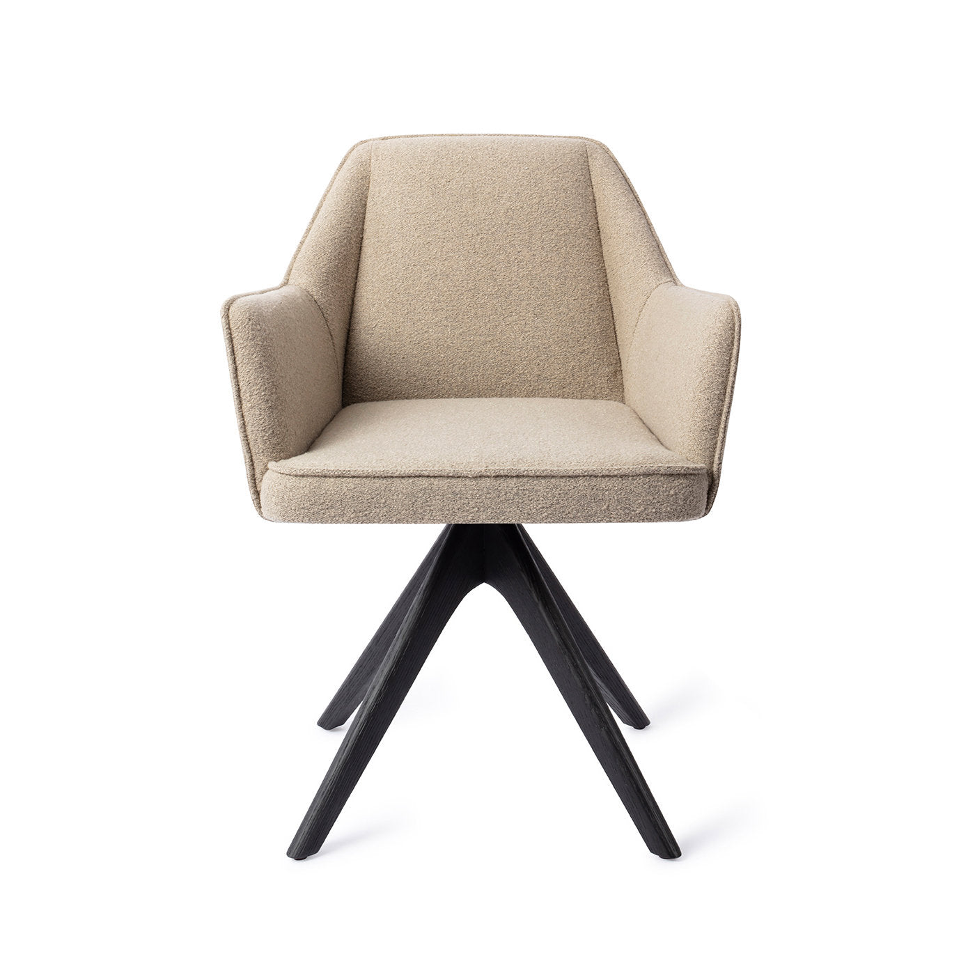 Jesper Home Tome Great Greige Eetkamerstoel - Revolve Oak Black - KwaliteitWonen.nl