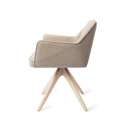 Jesper Home Tome Great Greige Eetkamerstoel - Revolve Oak Bleach - KwaliteitWonen.nl