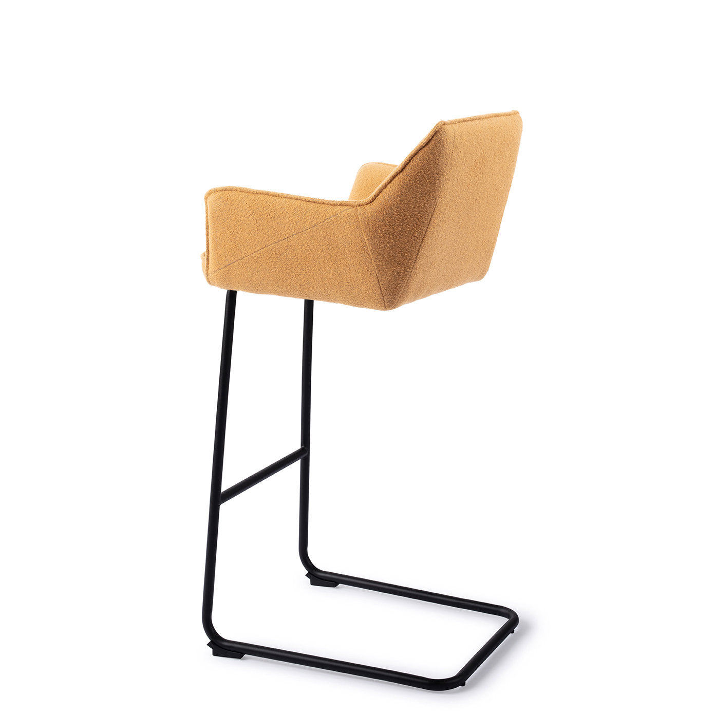 Jesper Home Tome Idaho Potato Barkruk - Arch Black - KwaliteitWonen.nl