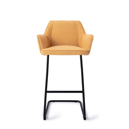 Jesper Home Tome Idaho Potato Barkruk - Arch Black - KwaliteitWonen.nl