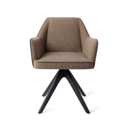 Jesper Home Tome Idaho Potato Eetkamerstoel - Revolve Oak Black - KwaliteitWonen.nl