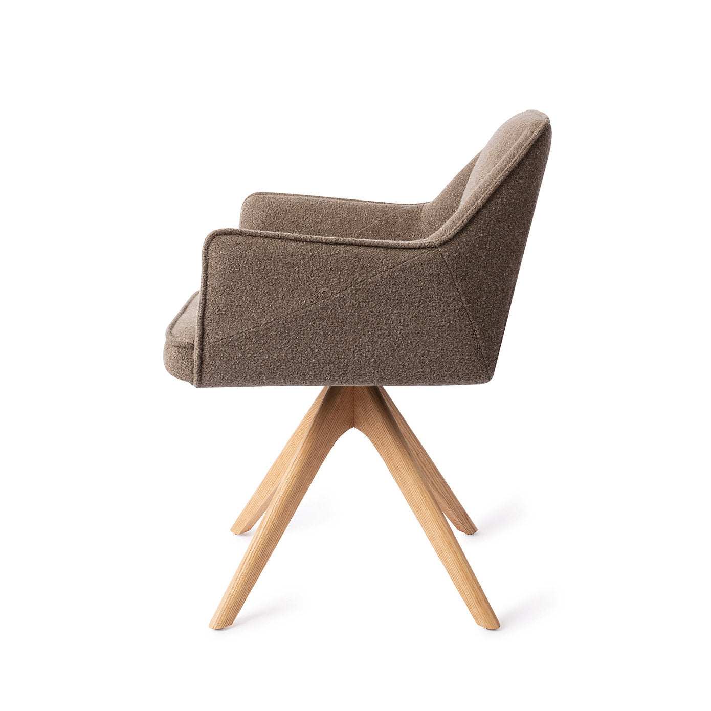 Jesper Home Tome Idaho Potato Eetkamerstoel - Revolve Oak Natural - KwaliteitWonen.nl
