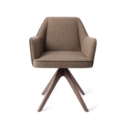 Jesper Home Tome Idaho Potato Eetkamerstoel - Revolve Oak Walnut - KwaliteitWonen.nl