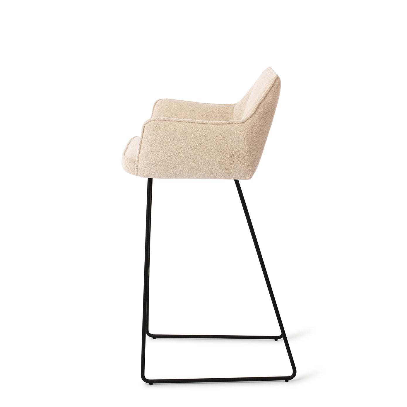 Jesper Home Tome Masai Giraffe Barkruk - Slide Black - KwaliteitWonen.nl
